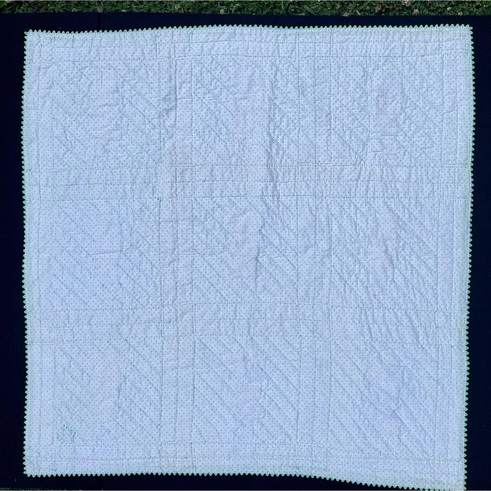 Vintage Sunbonnet Sue Quilt‎ 42x43 Signed SCY 1934 Handmade Child Blanket Quilt